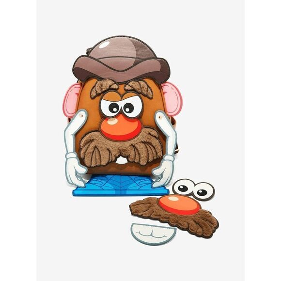 Loungefly Pixar Mr. Potato Head Mini Backpack with Interchangeable faces - Picture 4 of 6